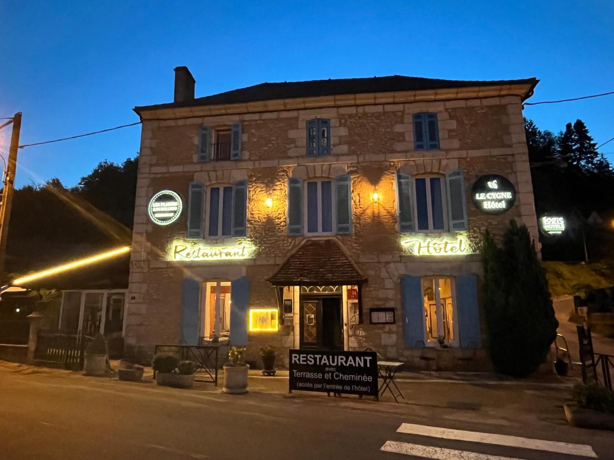 Logis Hotel Le Cygne Le Bugue Exterior foto