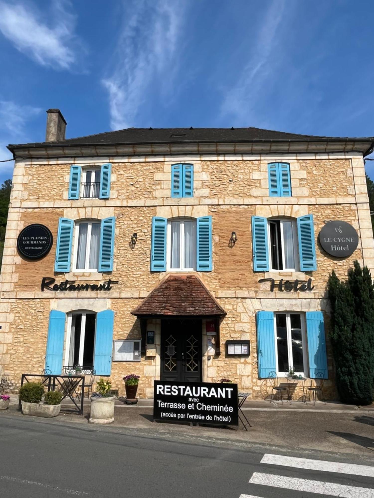 Logis Hotel Le Cygne Le Bugue Exterior foto